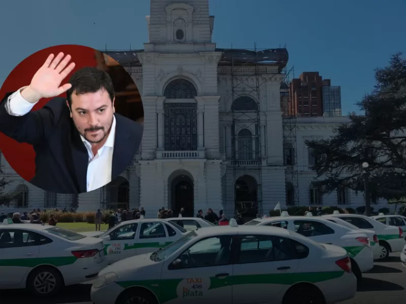 El intendente interino de La Plata recibi&oacute; a los taxistas y acord&oacute; endurecer las inspecciones a las aplicaciones de transporte