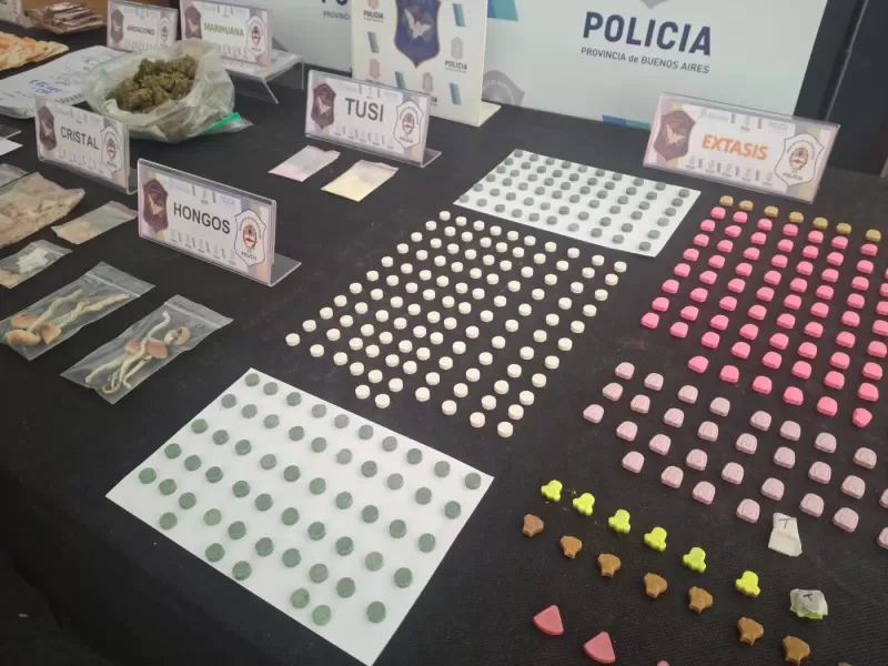 Golpe al narcomenudeo: operativo simult&aacute;neo en la regi&oacute;n por venta de drogas