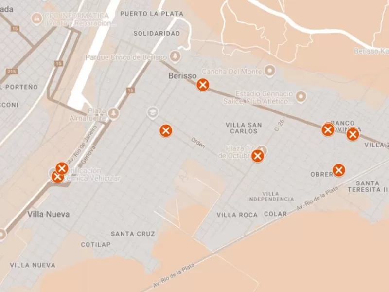 Berisso: la Municipalidad retirará paradas de colectivos para mejorar el tránsito