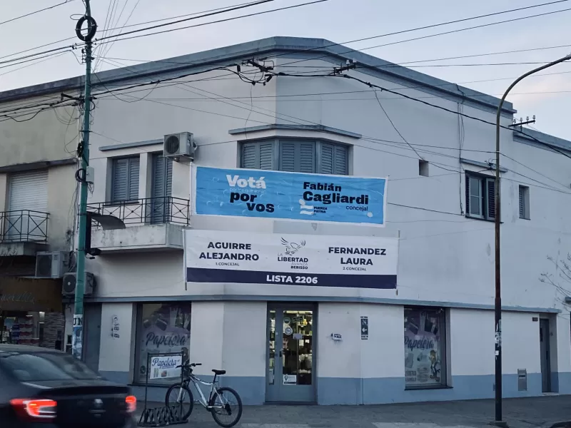 Una encuesta reveló que 9 de cada 10 vecinos rechazan los carteles políticos en Berisso