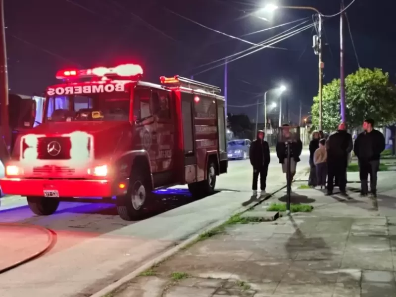 Incendio en una vivienda de Berisso: no hubo heridos pero sí pérdidas materiales