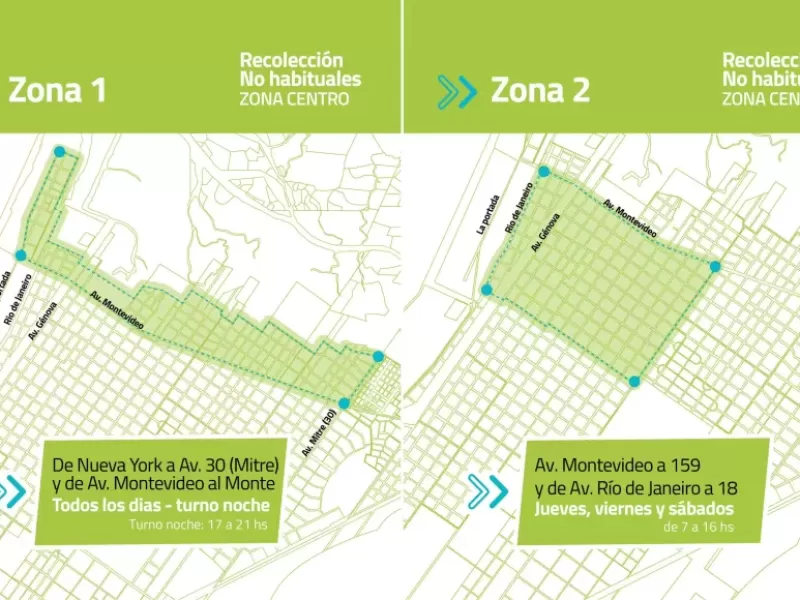 Berisso: nuevo cronograma para la recolección de residuos no habituales en la zona centro