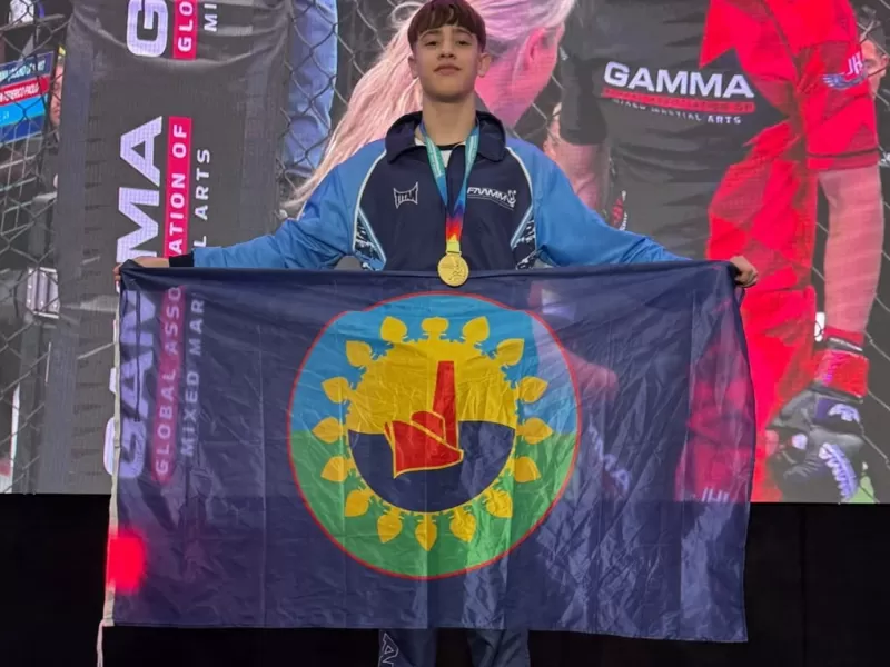 El deportista berissense Gino Altamirano obtuvo el t&iacute;tulo en el Panamericano de Artes Marciales Mixtas en Colombia