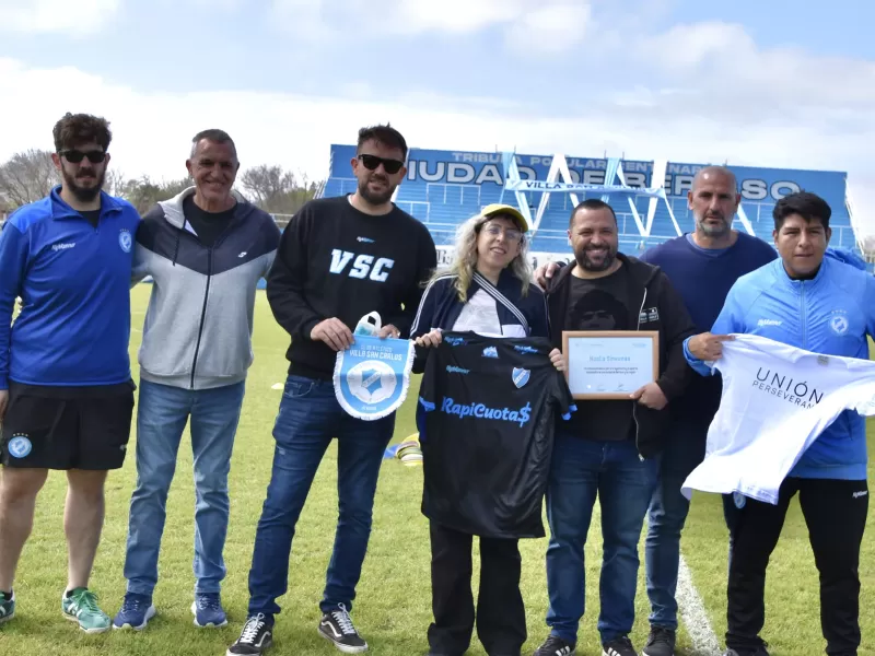 Villa San Carlos homenajeó a Noelia Sinkunas en el marco del Centenario