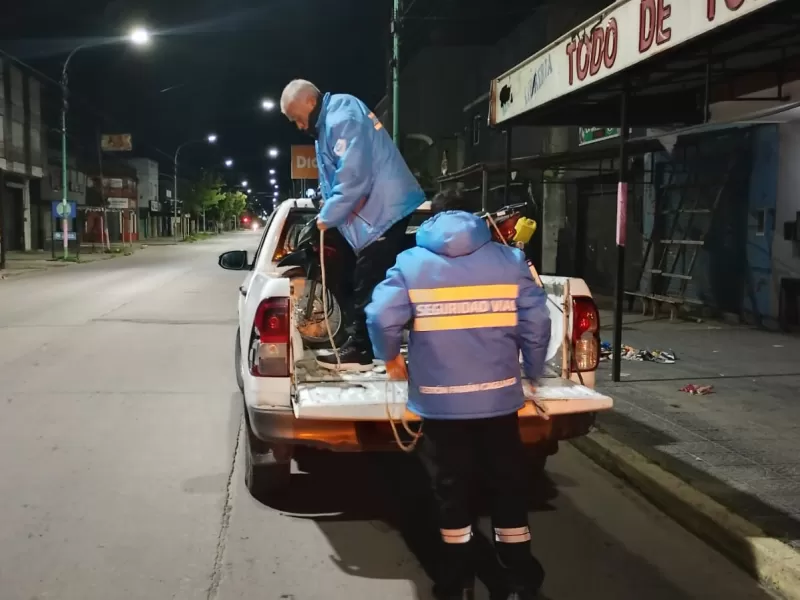Retuvieron diez veh&iacute;culos y labraron dieciocho actas de infracci&oacute;n en los controles viales del fin de semana