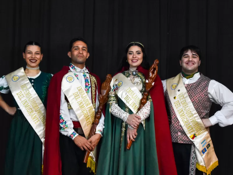 Presentaron a los nuevos representantes culturales de la 49 Fiesta Provincial del Inmigrante