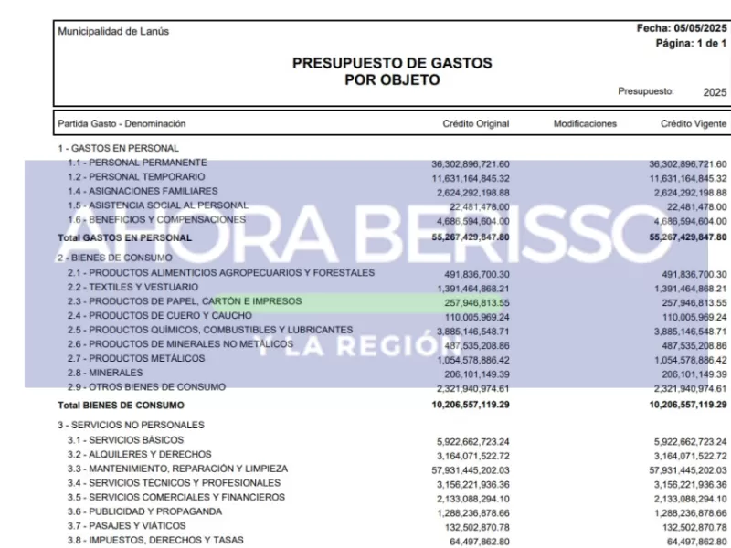 Vecinos de Lanús denuncian que el municipio prioriza “ñoquis” sobre seguridad y servicios
