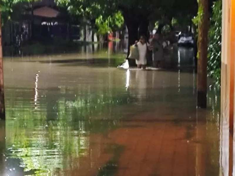 El minuto a minuto del temporal en Berisso: tormenta, inundaciones y cortes de luz en una madrugada caótica