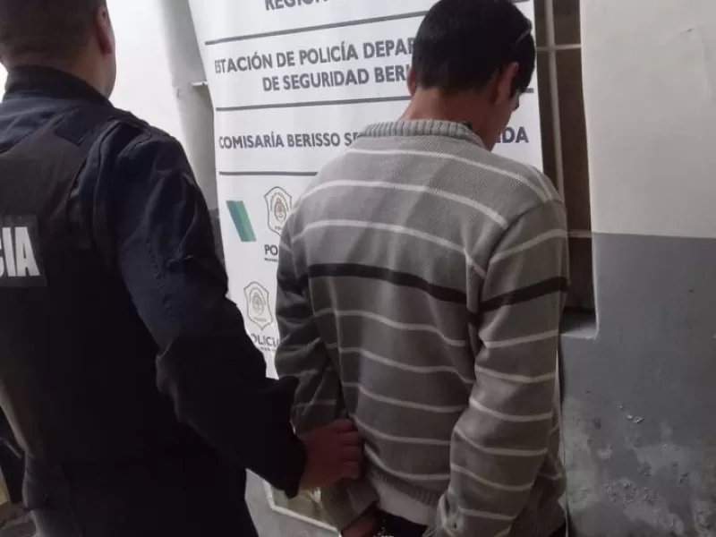 Detienen a un hombre con pedido de captura por robo en Berisso