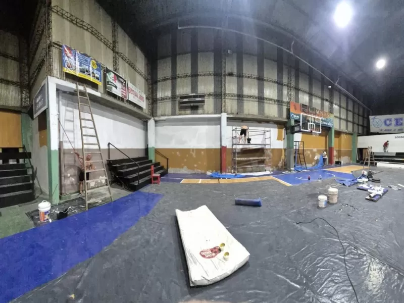 Renovaron el gimnasio del CEyE y sumaron mejoras para la comunidad deportiva