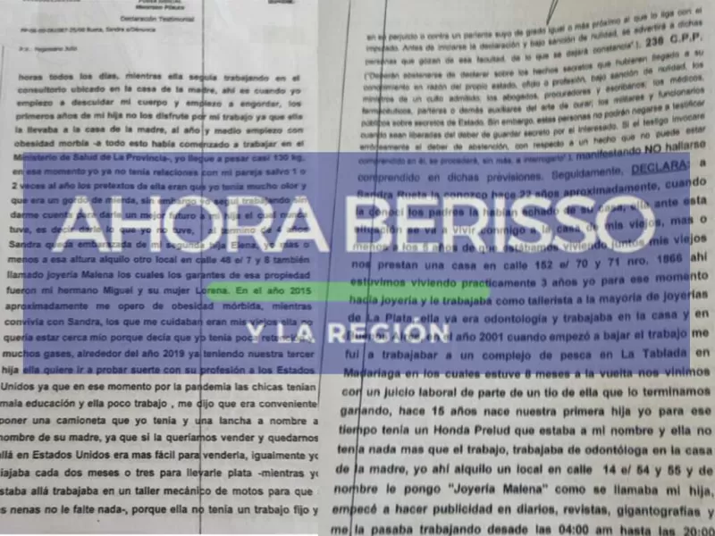 La Justicia de La Plata eval&uacute;a acusaciones por presunta violencia econ&oacute;mica en una expareja