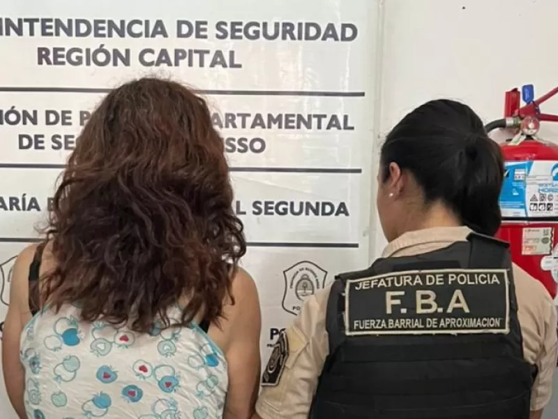 Detuvieron a una mujer por un hurto en una vivienda de Berisso