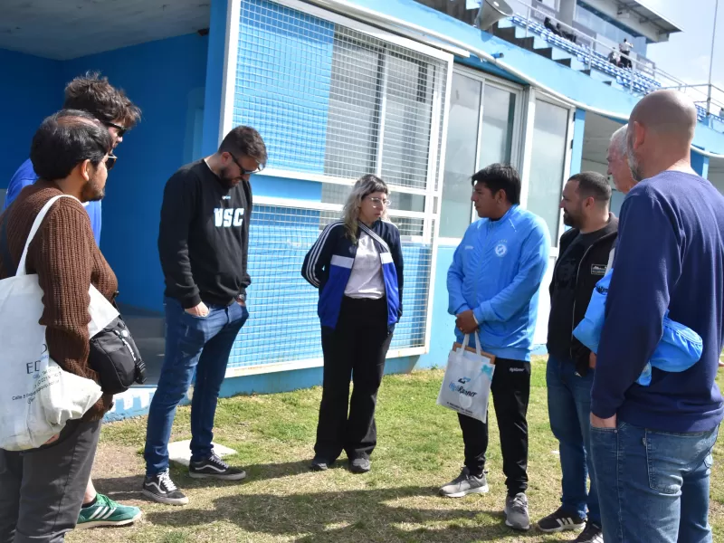 Villa San Carlos homenajeó a Noelia Sinkunas en el marco del Centenario