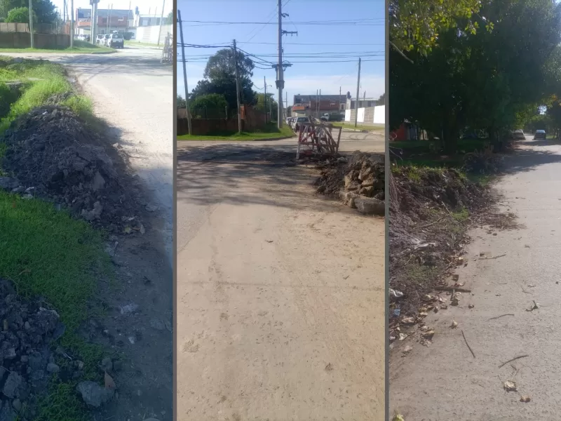 Vecinos denuncian falta de mantenimiento urbano en el barrio Banco Provincia de Berisso
