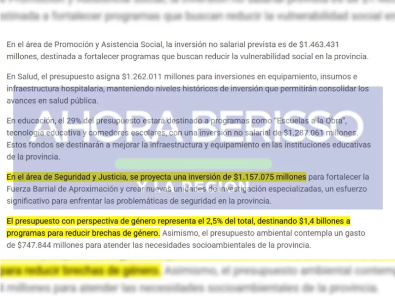 Axel Kicillof asignó más fondos a políticas de género que a la protección de los bonaerenses