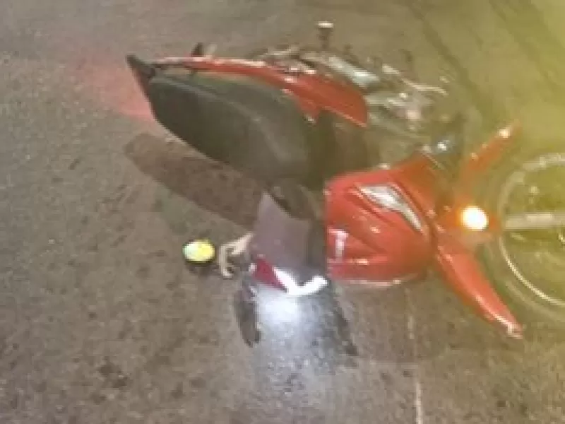 Otro trágico accidente en la región: un motociclista murió tras derrapar en 122 y 48