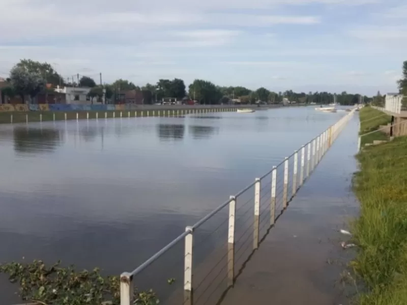 Alerta por crecida del R&iacute;o de la Plata en Berisso