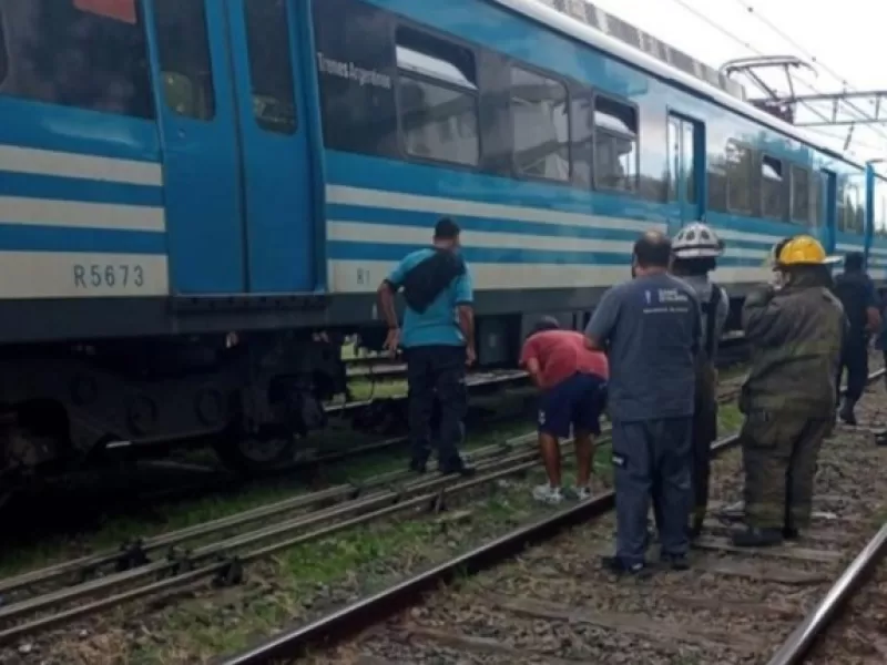 Murió una mujer atropellada por el Tren Roca en Quilmes