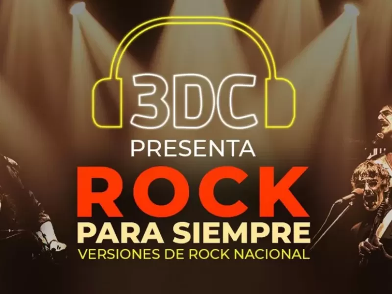 3DC llega al Teatro Bar La Plata con “Rock para Siempre”: un viaje emotivo por las canciones que marcaron generaciones