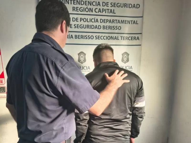 Detuvieron a un joven acusado de amenazas con arma de fuego en Berisso