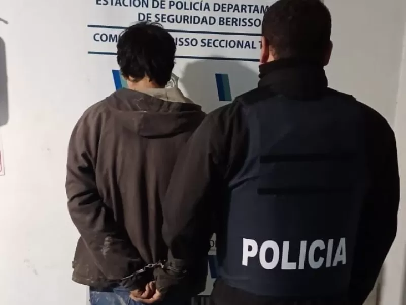 Robo frustrado en Berisso: un vecino atrapó al ladrón que entró a su casa mientras dormía