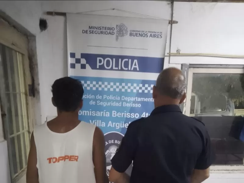 Detenido en Berisso por violar una medida de protecci&oacute;n por violencia familiar