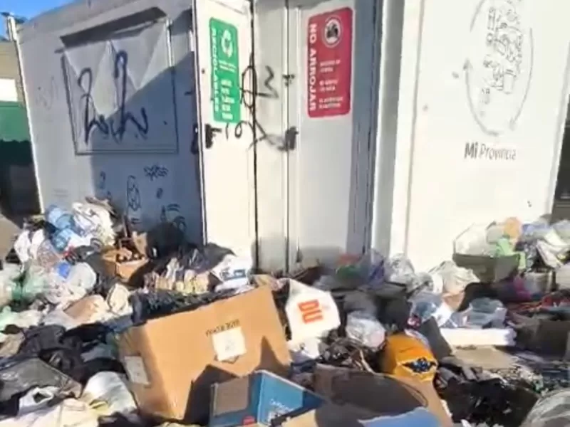 El municipio pidi&oacute; compromiso vecinal ante el colapso del punto ecol&oacute;gico de Avenida G&eacute;nova