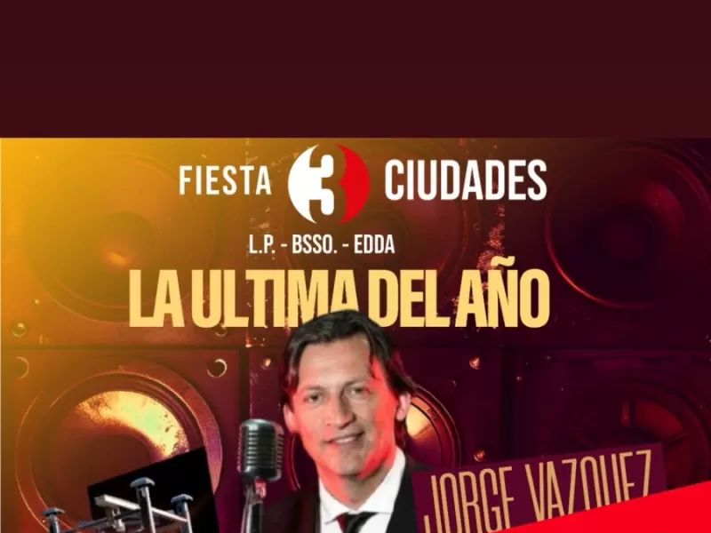 La región se prepara para vivir la última fiesta “3 Ciudades” del 2025