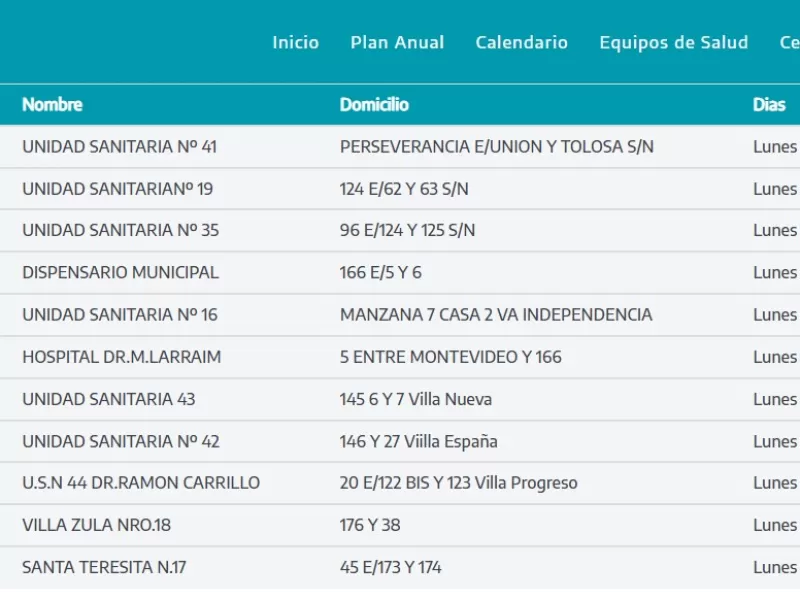 Arrancó la Campaña de vacunación en Berisso