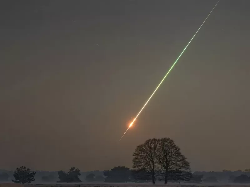 ¿Un meteorito pasó por el cielo berissense?