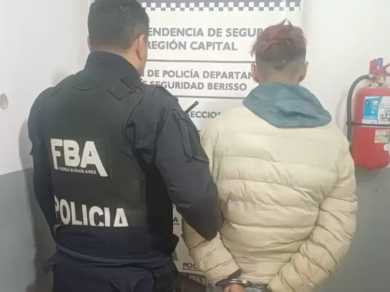 Detuvieron a un hombre acusado de golpear a su expareja en una vivienda de Berisso