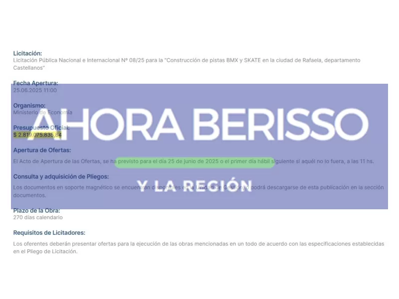 Santa Fe: en la provincia de los narcos, Pullaro va a gastar 3 mil millones de pesos en una pista de skate