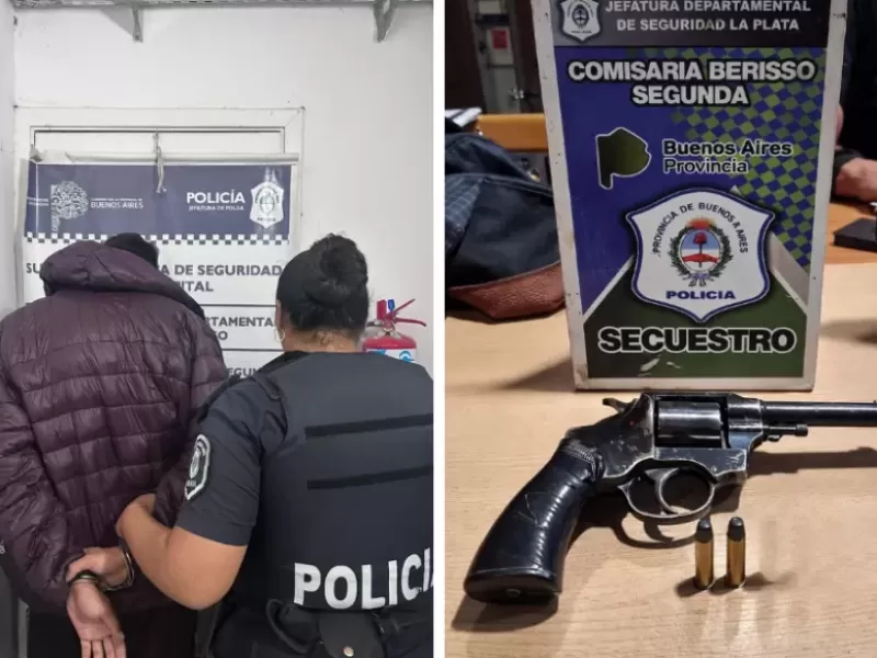 Aprehendieron a un hombre armado tras un conflicto en la v&iacute;a p&uacute;blica en 30 y 158