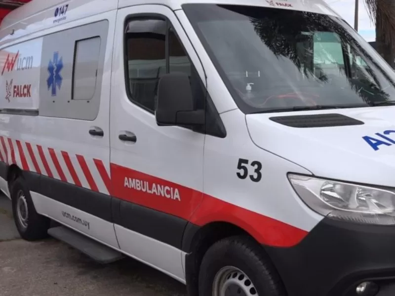 Luj&aacute;n: una ambulancia fue robada en J&aacute;uregui y recuperada en el Acceso Oeste