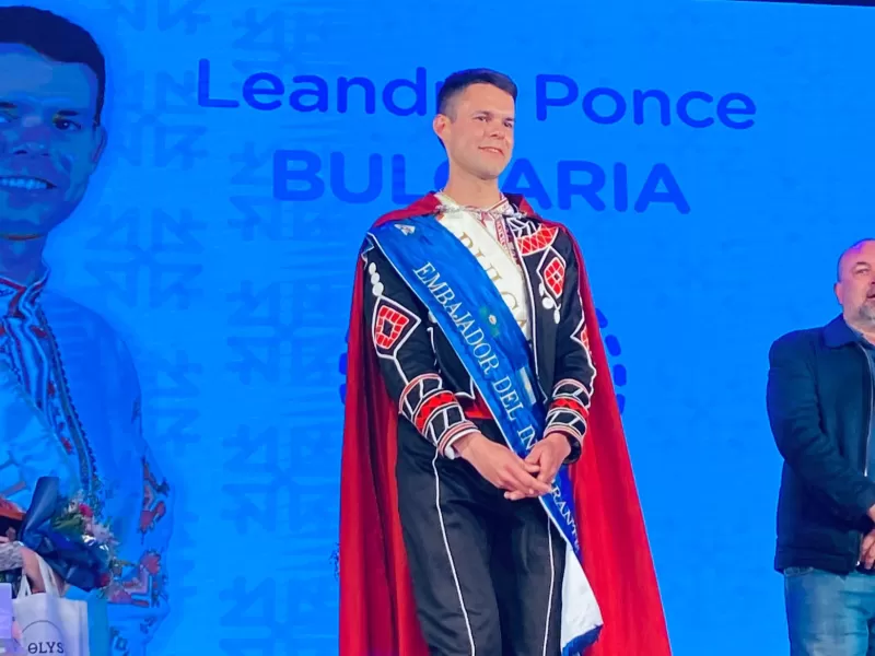 El nuevo embajador Provincial del Inmigrante es Leandro Ponce de la Colectividad Búlgara