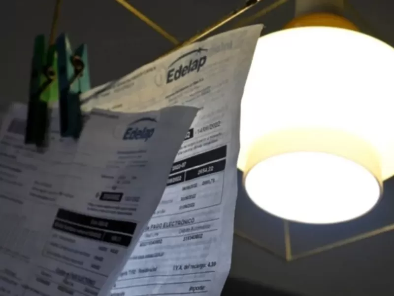 Autorizan un nuevo aumento de la luz: las boletas de Edelap subir&aacute;n hasta un 11% desde junio