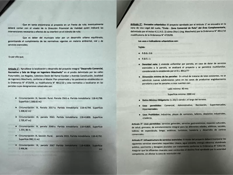 Escobar: Sujarchuk, Angelici y Ritondo lograron la instalación de un bingo a 5 cuadras de colegios