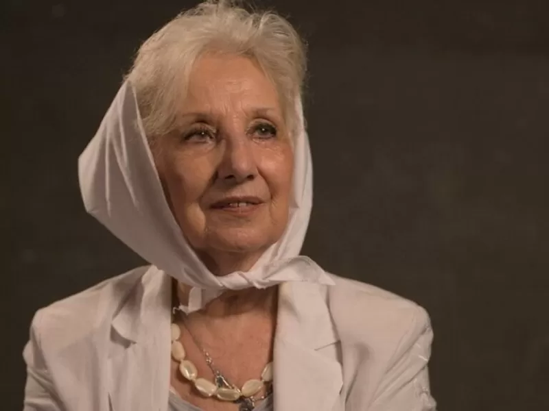 Estela de Carlotto se encuentra internada en la clínica IPENSA de La Plata