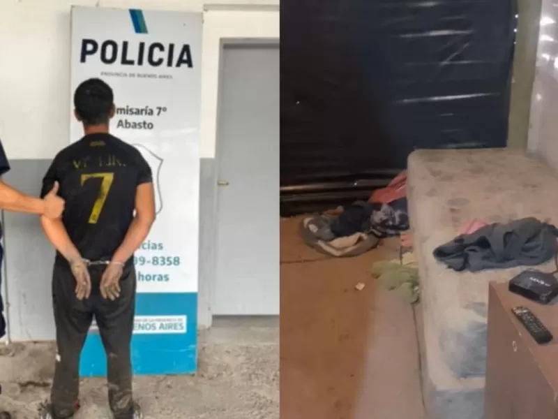 Detuvieron a un hombre acusado de intentar incendiar la casa de su expareja con su hija adentro