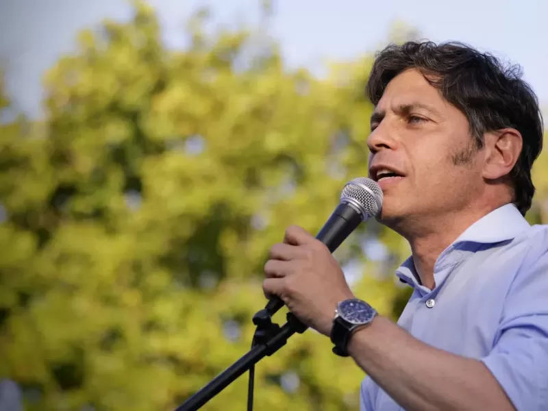 Kicillof llam&oacute; a construir un frente opositor y cuestion&oacute; al Gobierno nacional