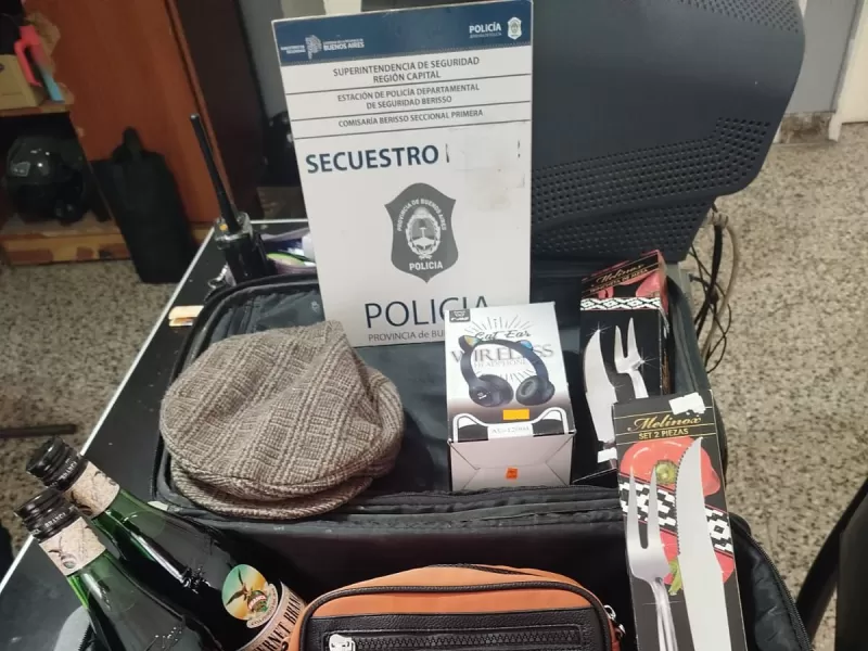 Quiso robar… pero el fernet lo delató: terminó detenido con un pedido de captura
