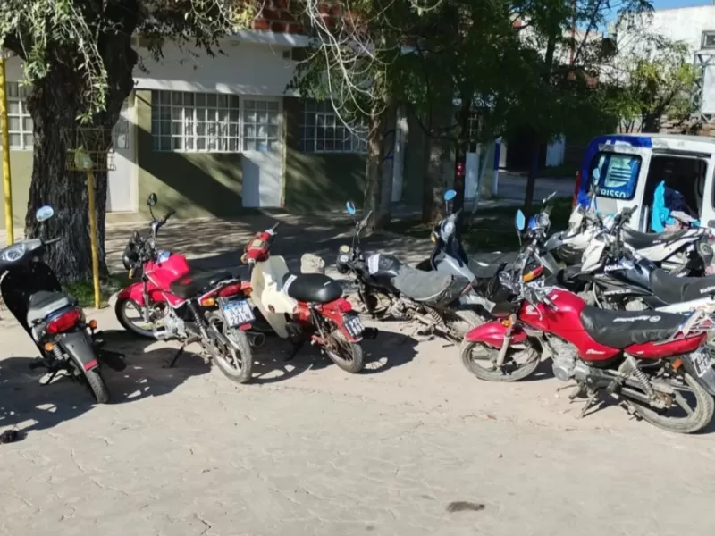 Este fin de semana se secuestraron 17 motos en Berisso