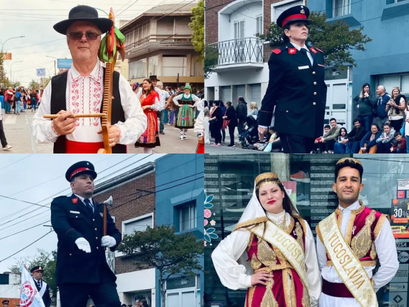 Las imágenes que dejó el desfile que concluyó la Fiesta Provincial del Inmigrante