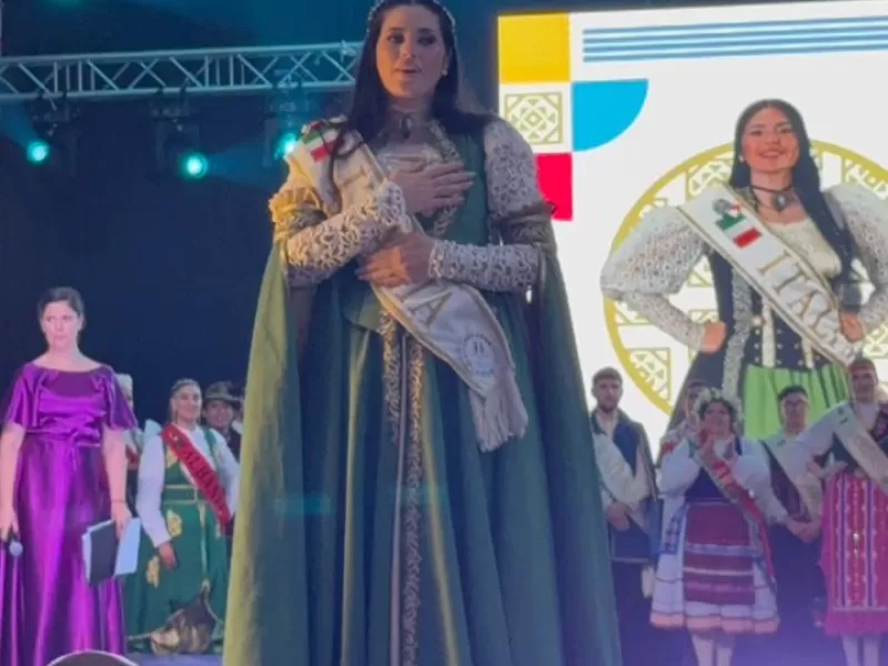 Lorena Gomez Leone, de la colectividad Italiana, es la nueva Embajadora Provincial del Inmigrante