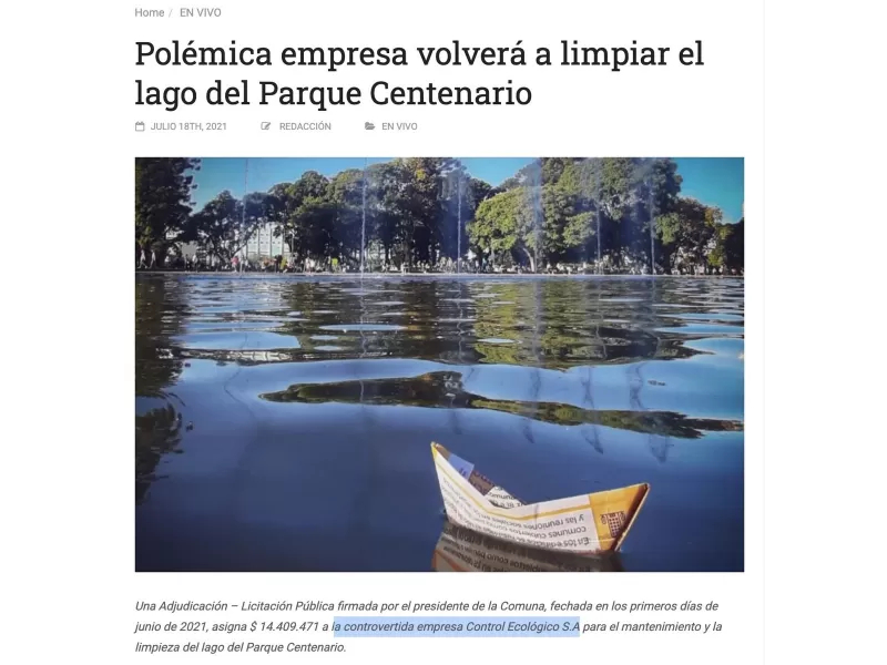 Entre fragancias de limón y contratos milmillonarios: la gestión de Baistrocchi bajo la lupa en CABA