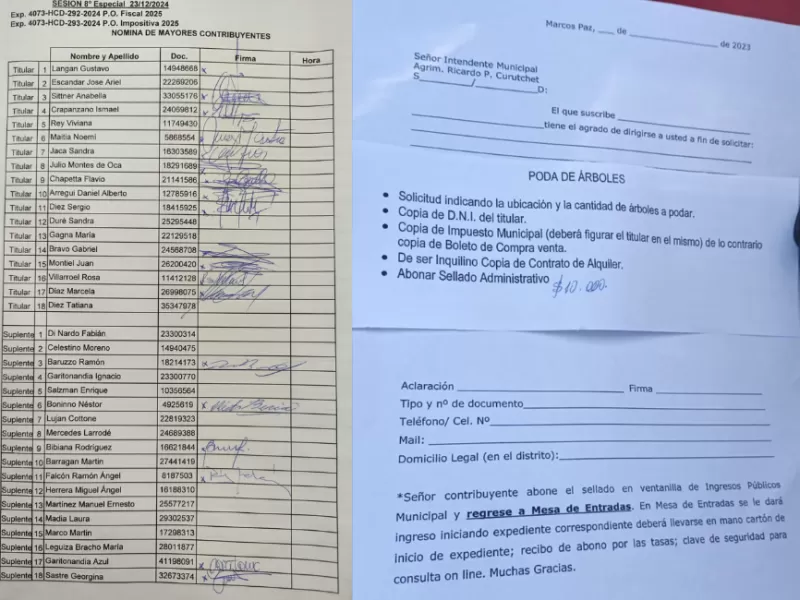 Marcos Paz: denuncian retenciones salariales irregulares a empleados municipales