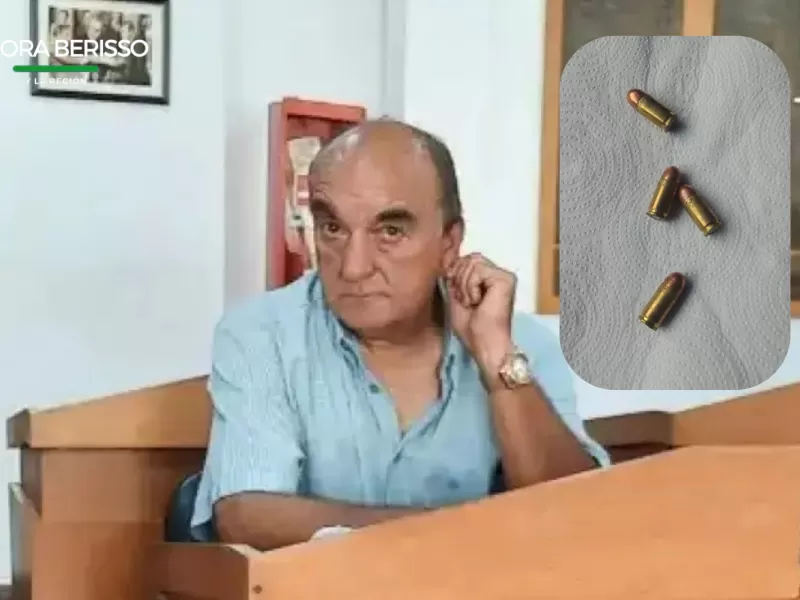 Amenazas y balas: grave denuncia del concejal Del Curto tras su salida de La Libertad Avanza
