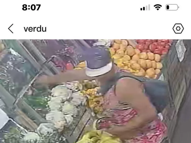 Robo de mercadería en una verdulería de la zona de 66 y 122