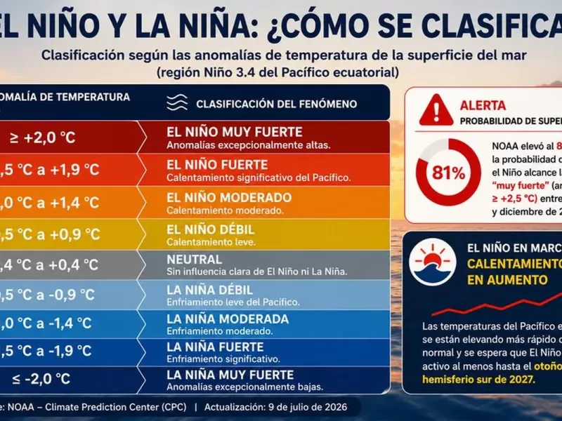 “El Niño” se encamina a ser uno de los más agresivos de la historia y enciente señales de alerta en el país