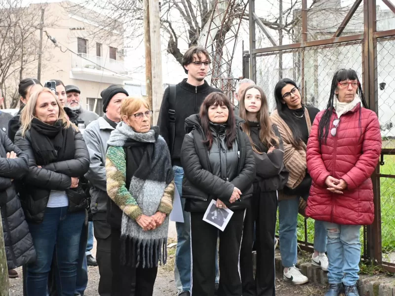 Berisso homenajeó a Lucía Mirta Swica con una nueva “Esquina por la Memoria”